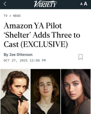 Sage Linder Instagram - I am so thrilled to be a part of the ‘Shelter’ cast!!🙉😊

I could not hype up this team enough, I’m so grateful to work alongside such talented and kind people🦋

@harlancoben 
@patriciacardosofilm 
@charc0b 
@mgmstudios 
#RolaBauer #Stevenjohnson
#AndrewSaxe 

An endless thank you to my powerhouse reps Melissa and Shannon @dacosta_talent and Allan Griftka @ Alchemy Entertainment. I’m so grateful for y’all!!❤️‍🔥