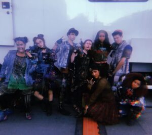 Sage Linder Instagram - We’re from the isle of the lost 🔮 Working on Descendants 3 was such a magical time ⭐️ @disneydescendants #goodtobebad #d3