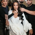 Sahar Golestani Instagram - Ladies and gentleman, the reason I was late to take my photos 😂. I had so much fun getting ready for the wedding, and it’s because I had the BEST glam team 🥹♥️ Makeup @ash_kholm Hair @eliaraadelia Assist @domdenha_ Assist @tanyatellomua