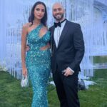 Sahar Golestani Instagram - Such a beautiful wedding 💙🦋 . . Thank you to my friend @yasmin.mallah for designing this beautiful gown for me 🥹 love you