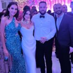 Sahar Golestani Instagram - Such a beautiful wedding 💙🦋 . . Thank you to my friend @yasmin.mallah for designing this beautiful gown for me 🥹 love you