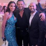 Sahar Golestani Instagram - Such a beautiful wedding 💙🦋 . . Thank you to my friend @yasmin.mallah for designing this beautiful gown for me 🥹 love you