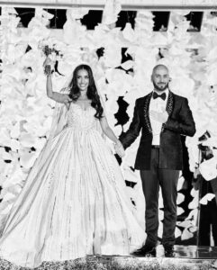 Sahar Golestani Instagram - Happy Birthday @massari ‼️ Our wedding anniversary and your birthday being so close to each other is so special to me 💜 any moment i get to celebrate you I’ll take! . 📸 @yasminekateb