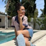 Sahar Golestani Instagram - Is summer finally here!?! This is the longest LA “winter” I’ve endured 😅. I’m ready to complain that it’s too hot ☀️☀️