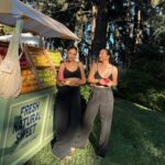 Sahar Golestani Instagram - An Italian summer in LA 🍋😍 twinning w/ @ash_kholm 👯‍♀️