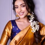 Sahher Bambba Instagram - Embracing the vibrant hues of Onam 🌼🌾 #onam . 📸 : @ohmygosh_joe