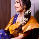 Sahher Bambba Instagram - Embracing the vibrant hues of Onam 🌼🌾 #onam . 📸 : @ohmygosh_joe