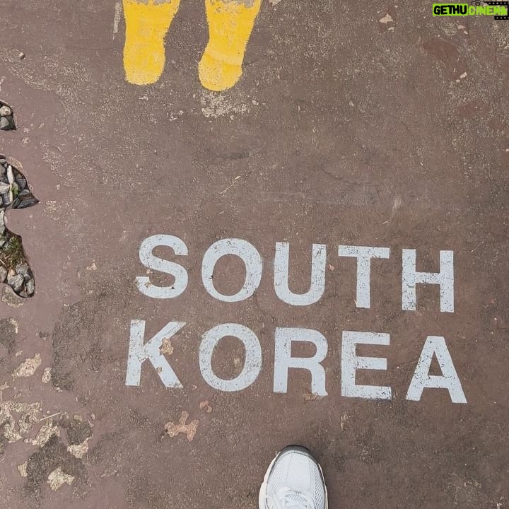Sahiba Bali Instagram - Crash landed on you 🇰🇵 Dint get a chance to upload this before but Oct’23 we went to the demilitarised zone of North Korea with South. the land that Ive read about, the nation I’ve seen in documentaries, the unknown territory suddenly was in front of me. I cant explain the goosebumps I had when I saw a few locals through a telescope riding a bike deep within the city, the chills I got when I witnessed #DPRK - cant describe the feeling of being in the most shielded country in the world and yet being so far. How can our worlds be so different? #NorthKorea #DMZ