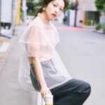 Saito Yuri Instagram - このコーデも結構お気に入りだよ♡♡♡ 色の組み合わせもだしなかなかしない 雰囲気に新鮮さも感じて最強なの💖 ⁡ 今まであんまり得意じゃないかなって 思ってたものでも流行ってたりすると いろんなショップからお洋服って販売されるし その中で自分が着やすいブランドから買ったりすると 苦手かもとかチャレンジしたことないかも？って 思ったりするものでも私は着やすかったよ〜！！！ ⁡ みんなが一歩勇気を出せるように 新しい自分に出会えるように応援してるよ🤍 ⁡ お洒落私と一緒に楽しんでいこう♡♡♡ ⁡ _____ ⁡ tops...@furfur_official pants...@amerivintage sandal...@dianashoespress ring bracelet...@ten._____ earring...@mimi33_official _____ ⁡ #今日の服 #今日のコーデ #ゆったんコーデ #斉藤優里 #ゆったん