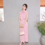 Saito Yuri Instagram - このお洋服はセットアップじゃないんだけど カラーを合わせてセットアップ風に着てるよ💖 ⁡ ノースリーブのニットってどの時期に着ていいか 凄く迷っちゃうけど今くらいの梅雨に入るかな？ みたいなタイミングだと丁度よく着れそう♡♡♡ ⁡ これでお外とか出てみたけど昼間は凄く丁度良かったよ みんなのノースリニット着る時の タイミング教えてほしいかも！！！ ⁡ _____ ⁡ tops skirt...@31sonsdemode bag sandal...@rand_pic pierce...@seasukii_jp bangle...@ten._____ _____ ⁡ #今日の服 #今日のコーデ #ゆったんコーデ #斉藤優里 #ゆったん