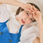Saito Yuri Instagram - この服装は肩周りにボリュームがあって 1枚着るだけで華やかになるよ！！！ ⁡ その代わりにビスチェを着て体周りは ぴったりとした洋服にして しめる所はしめて着ることが多いよ💙 腰回りはこの広がるスカートだとかなり カバーしてくれふから重宝するよね♡♡♡ ⁡ 万能アイテムなのよこの子達♡♡♡ ⁡ _____ ⁡ bustier skirt...@and.couture tops...@fray_id sandal...@dianashoespress accessory...@ten._____ pierce...@agu_accessories @higashiyamapr _____ ⁡ #今日の服 #今日のコーデ #ゆったんコーデ #斉藤優里 #ゆったん