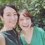 Saki Aibu Instagram - なつひの投稿をみて思い出した☺️ 先日の楽しい時間。前向きで笑顔いっぱいの彼女はキラキラしてました✨✨私も頑張ろっと！！ #久しぶりにプライベートで写真撮ってもらった #嬉しい #お誕生日おめでとう 💕