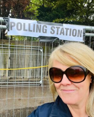 Sally Lindsay Instagram - Voted! @uklabour