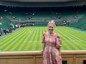 Sally Phillips Instagram - What a wonderful day out watching the Brits storm centre court with my marvellous Mum. Thank you @wimbledon