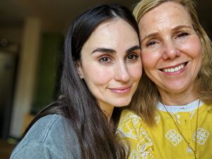 Sally Phillips Instagram - I am proud to be an occasional Mum to this glorious human which makes me an #occasionalgranny to her fabulous daughter. So glad to have you in my life @marianwer