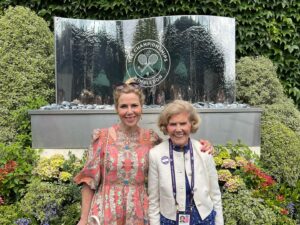 Sally Phillips Instagram - What a wonderful day out watching the Brits storm centre court with my marvellous Mum. Thank you @wimbledon