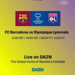 Sam Mewis Instagram - It all comes down to this... the Champions League Final between European powerhouses @olfeminin and @fcbfemeni 🏆⚽️😍 TOMORROW! At 12pm ET live and FREE on @daznfootball 📺 We cannot wait for this one!🥰 @daznwomensfootball