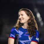 Sam Mewis Instagram - All the emotions from Sam during her speech as the Courage honor her legendary career tonight 🥹