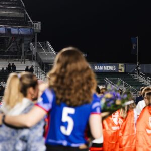 Sam Mewis Instagram - All the emotions from Sam during her speech as the Courage honor her legendary career tonight 🥹