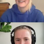 Sam Mewis Instagram - USWNT and Olympic Lyonnais midfielder Lindsey Horan tells Sam how she was able to move on so quickly from THAT moment with club teammate Daniëlle van de Donk at last summer’s World Cup. 🏊‍♀️🤣 🎧The Women’s Game with Lindsey Horan, available now wherever you get your pods.