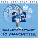 Sam Mewis Instagram - SAM MEWIS HEADS BACK TO MANCHESTER ✈️ @sammymewyy returns to her footballing home away from home, where she played for Manchester City. 🩵 This weekend, follow along as she takes in THE MANCHESTER DERBY and revisits her favorite places in that magical city. ☕ 🍻 🙂