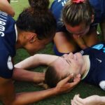 Sam Mewis Instagram - With both sadness and clarity, I am retiring from professional soccer. Unfortunately, my knee can no longer tolerate the impact that elite soccer requires. Though this isn't what I wanted, it’s clear that this is the only path forward for me. I want to thank everyone who has been on my team throughout this journey- soccer has put so many wonderful things in my life, but the most wonderful thing has been the people. To all of my family, friends, teammates, and fans- I truly feel that we did this together and I’m extremely grateful. I plan to share more about the journey of my injury someday. I know that there are many athletes who have faced the unique struggle of stepping away from sport early and I think these stories deserve to be told - and heard. But in the meantime, even in great disappointment, there are silver linings. Today, I am excited to announce that I’ll be joining the Men in Blazers Media Network to lead women’s soccer coverage- The Women’s Game- @womensgamemib - will follow American, European, and International soccer. This is an amazing opportunity for me and one that I feel extremely grateful to have been presented with at such a pivotal moment in my life. My sincerest thanks to all of you and I’ll see you soon!