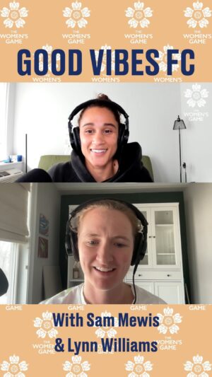 Sam Mewis Instagram - Some things are just bigger than soccer ❤️

@sammymewyy and @lynnwilliams9 reflect on USWNT player Korbin Albert’s social media this past week and what it will mean in the US locker room and for the future🇺🇸

🎧: New Good Vibes FC episode is available now wherever you get your pods