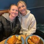 Sam Mewis Instagram - Manchester ➡️ London… ate a lot, drank a lot. Brb napping 💙