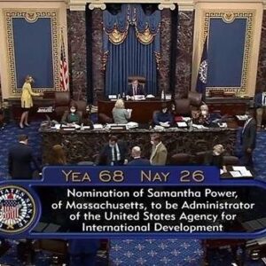 Samantha Power Instagram - Confirmed! Thank you everyone for your support these last months—I’m so grateful for this bipartisan vote of confidence from the Senate, and so energized to be joining the incredible @usaid team to get big things done. The Agency’s work around the world has never been more vital.