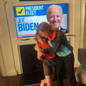 Samantha Power Instagram - The moment the call came. #joebiden