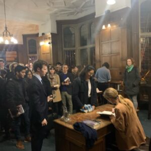 Samantha Power Instagram - Great to be with so many committed, engaged young people — idealists, even — at @theoxfordunion last night