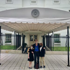 Samantha Power Instagram - A special day at @whitehouse for Declan and Rian (and their parents!) So grateful to @evanmryan and the whole @potus team for their care. And of course huge thanks to the incomparable @vp for swearing me in as @usaid administrator and being so kind to my family.