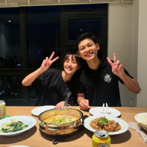 Samantha Tan Instagram - March 2024! 🩵 The theme for march: Social (almost) exhaustion. I had almost 10 different groups of people come over for housewarming, i’m tired but so happy. The concert adrenaline was pretty sick though. Ending the month with a newborn niece on resurrection sunday. What a blessed way to close the month. 🫶🏻🙌🏻

1️⃣ @amabelleang_ took this pic of us, the two non-veg dishes in front of us are what i have mastered cooking, theyre called: impressive chicken & awesome japanese
2️⃣ @sgagsg started a new series, honoured to be co-hosting it with @zakiv4 
3️⃣ little drummer
4️⃣ small botak and big botak
5️⃣ jove’s first time at ECP
6️⃣ The Eras Tour… had taylor fever for about three weeks post concert.
7️⃣SGAG Football haha
8️⃣ @hanrongming making the most important decision of her life: which scrunchy to buy from @downsyndromesingapore carnival
9️⃣ Last few times on the floor before our sofa arrived
🔟 30/03, the birth of my niece. 🥹 I’m so proud of you @vivientyz 

Also kickstarted @kuriosoasis over the Easter weekend. The future is exciting. 🫶🏻🤍

God bless yall!