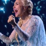 Samantha Barks Instagram - Did you see Samantha Barks shimmer as Elsa on the Britain’s Got Talent stage? Chills! ❄️ Disney’s Frozen The Musical plays its final performance in London’s West End on 8 Sep. Let it go one last time.