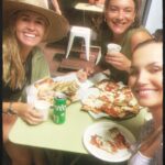 Samantha Barks Instagram - A couple of glorious days of sunshine in the South of France! Wonderful pals, 🇫🇷 bread beautiful sunshine (and 🍕obvs!) ☀️🙏❤️