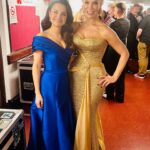 Samantha Barks Instagram - A night I will never forget!! Performing @royalalberthall 6 for the Royal Variety 6 weeks after having my baby Rafael was a wonderful and surreal experience!! I wasn’t prepared for how emotional it would be but standing up on that stage I felt my heart bursting with love for my little man and thought about how I can’t wait to show him this one day and tell him on my first day back at work I got to perform for and meet Kate and William! Very surreal 🤯 Tune in to the Royal Variety on Sunday 17th December 2023 at 8pm on @itv and @itvxofficial ❤️ This very glamorous day was a stark contrast to my current day to day which is all pjs, muslin cloths over the shoulder & top knots 😂 thank you so much @marcosgmakeup & @meganmarshallhair for making me feel fabulous and glamorous!! Thank you @natreadstylist for my beautiful dress (we knew it was the ONE the second we tried it on!!) @suzanneneville @katherinejamesjewellery @frozenlondon