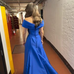 Samantha Barks Instagram - A night I will never forget!! Performing @royalalberthall 6 for the Royal Variety 6 weeks after having my baby Rafael was a wonderful and surreal experience!! I wasn’t prepared for how emotional it would be but standing up on that stage I felt my heart bursting with love for my little man and thought about how I can’t wait to show him this one day and tell him on my first day back at work I got to perform for and meet Kate and William! Very surreal 🤯 Tune in to the Royal Variety on Sunday 17th December 2023 at 8pm on @itv and @itvxofficial ❤️ This very glamorous day was a stark contrast to my current day to day which is all pjs, muslin cloths over the shoulder & top knots 😂 thank you so much @marcosgmakeup & @meganmarshallhair for making me feel fabulous and glamorous!! Thank you @natreadstylist for my beautiful dress (we knew it was the ONE the second we tried it on!!) @suzanneneville @katherinejamesjewellery @frozenlondon