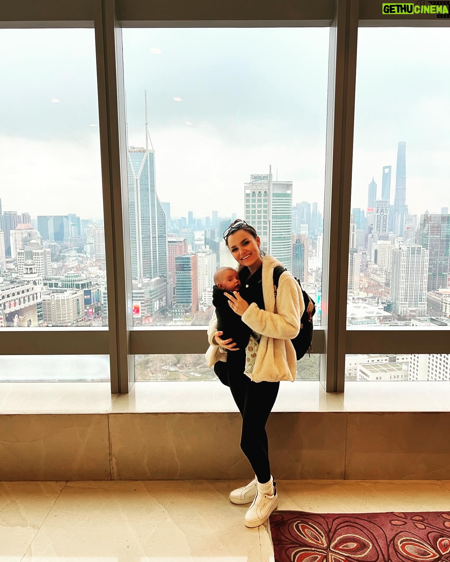 Samantha Barks Instagram - Rafael’s first trip!!! The idea of bringing a 3 month old baby to China and back was a little daunting (just thinking of the flight alone😬) but he had the time of his life (literally) and did me so proud!! He had an amazing time exploring Beijing and Shanghai and even got to visit Disney in Shanghai 🥰 (his favourite ride was pirates of the Caribbean which he LOVED) China thank you for making his first trip so special and for welcoming us all!! Just also wanted to say while I am here, as a new mum working out how to juggle motherhood and work, I just want to give a shout out to everyone who made this happen for us to come out and made it such an incredible experience, it means a lot ❤️