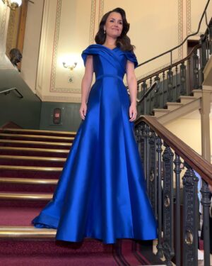 Samantha Barks Instagram - A night I will never forget!! Performing @royalalberthall 6 for the Royal Variety 6 weeks after having my baby Rafael was a wonderful and surreal experience!! I wasn’t prepared for how emotional it would be but standing up on that stage I felt my heart bursting with love for my little man and thought about how I can’t wait to show him this one day and tell him on my first day back at work I got to perform for and meet Kate and William! Very surreal 🤯 Tune in to the Royal Variety on Sunday 17th December 2023 at 8pm on @itv and @itvxofficial ❤️ This very glamorous day was a stark contrast to my current day to day which is all pjs, muslin cloths over the shoulder & top knots 😂 thank you so much @marcosgmakeup & @meganmarshallhair for making me feel fabulous and glamorous!! Thank you @natreadstylist for my beautiful dress (we knew it was the ONE the second we tried it on!!) @suzanneneville @katherinejamesjewellery @frozenlondon
