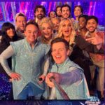 Samantha Barks Instagram - I had SO much fun performing ‘Let it go’ with @antanddec on @itvtakeaway 🥶❄️ thanks for having me guys!! 💙 @stephenmulhern @daisymaycooper @claudiawinkle & Our amazing @frozenlondon cast ❄️❄️❄️