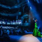Samantha Barks Instagram - ACT 2 💚 I was so honoured to be joined by such incredible talent up on that stage!! The one and only @orfeh that was the BEST reunion and to have her up on the drury lane was truly an honour❤️ @bradleyjaden we have wanted to sing together for such a long time and finally we made it happen, and it was soooo worth the wait, you are a STAR ⭐️ @the_overtones I have been such a fan for ‘the longest time’ and it was a real pinch me moment to sing with you guys, thank you so much!! A massive thank you to @brauhala for letting me sing your ‘into the unknown/show yourself’ mash up, it was a real highlight for me 🙏🎶 Thank you to @michaelbradleymusic for your genius, I could not have done it with you you! @thanks to @westway.music for making it all happen!! ❤️ 📸 @danny_with_a_camera Gown @celiakritharioti Styling @karl_willett Assistant @adelepentland Alterations @carolinajobb Make up @alexreadermakeup Hair @iamjamesjohnson