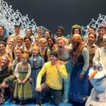 Samantha Barks Instagram - Thank you for visiting Arendelle @michaelbuble 💙It was an honour to meet you!! ❄️