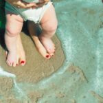 Samantha Barks Instagram - Baby’s first beach day 🐚🇬🇷