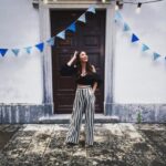 Samantha Barks Instagram - Mamma mia finale here we go!!! It has been such an honour getting to be on this panel, it has meant so much to me and I have felt so lucky to get to watch these incredibly talented performers get better and better as the weeks have gone on! They genuinely made our decisions so difficult as they were all so brilliant! They worked their asses off and it’s been a joy to watch them all shine!! Tune in next week for your chance to choose who is the next Sophie and Sky!! @mammamiadreamtv Make up - @marcosgmakeup Hair - @meganmarshallhair Styling - @karl_willett Evening 🌙 Dress @sir__ Shoes @stevemaddenuk Earrings @sorujewellery Daytime ☀️ Top @pinkoofficial Trousers @me_andem Shoes @SophiaWebster