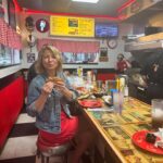 Samantha Brown Instagram - Happy Mother's Day from the Mother Road! I kicked it off yesterday at Sid's Diner in El Reno for an authentic Oklahoma fried onion burger (OMG-so good) washed it down with a vanilla malt. This is one happy momma.