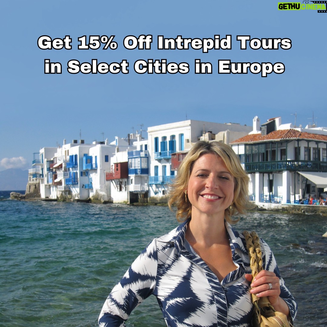 Samantha Brown Instagram - Exciting news! @intrepidtravel is offering 15% off select small-group tours to Southern Europe this summer and fall, but only for a limited time! Book one of the Southern Europe tours listed in bio and quote promo code 692276 when booking. This offer applies to new bookings made and deposited between today, May 10, 2024, and July 31, 2024, for selected Intrepid Travel to Greece, Italy, Croatia, Spain, Portugal, and Slovenia. Trips must depart before November 16th. Intrepid Travel is the world's largest travel B-corporation, and each trip is created to bring people together and ignite positive change—two things I always try to do with Places to Love. This offer is available until July 31st! Intrepid Travel is a proud sponsor of Places to Love #samanthabrown #intrepidtravel #southeuropeantravel