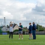 Samantha Brown Instagram - Did you know the sport of hurling predates the existence of Ireland itself? Don’t worry if you’ve never heard of this sport before - I hadn’t either until we filmed Places to Love in Limerick! In case you missed it, our “Limerick & County Clare, Ireland” episode is up for a People’s Telly Award. Tap my username @samanthabrowntravels and click the LINK in bio to vote! #samanthabrown #placestolove #limerick #ireland