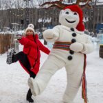 Samantha Brown Instagram - I know everyone’s got summer travel on their mind but there’s no harm putting Quebec Winter Carnival on your travel radar! So many places go quiet during the winter months but not Quebec City. It turns into a snowy wonderland! Tune in today, Friday, on @createtvchannel at 10:30 AM ET and again at 5:30 PM ET to see why Québec City, Canada is a Place to Love. Check the "how to watch" link in bio for information on showing in your location and set your DVR so you don't miss a thing! #samanthabrown #placestolove #quebeccite @quebeccite