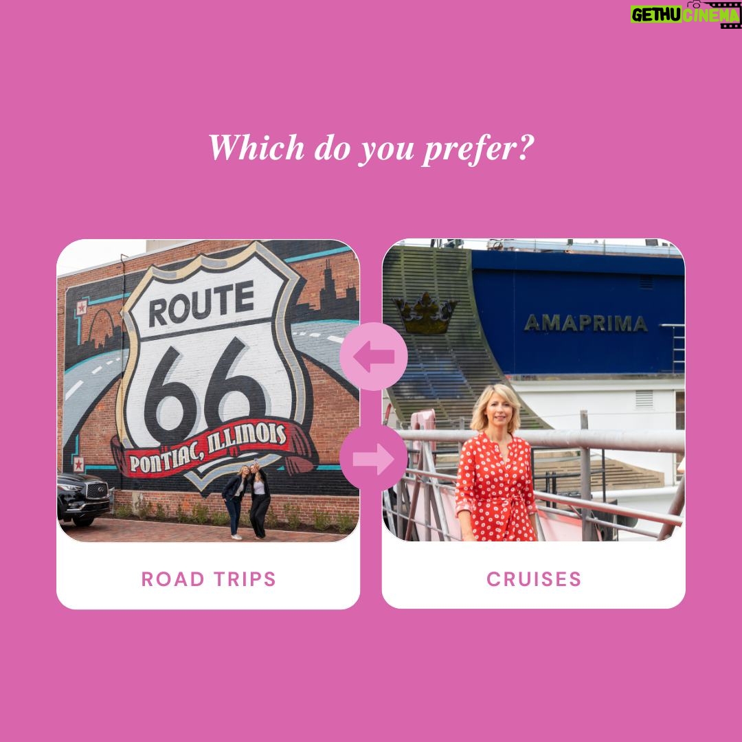 Samantha Brown Instagram - Summer is here, so let’s play a game of “this or that.” Share this post to Instagram stories with your choices or let me know in the comments below! #samanthabrown #placestolove #summertravel