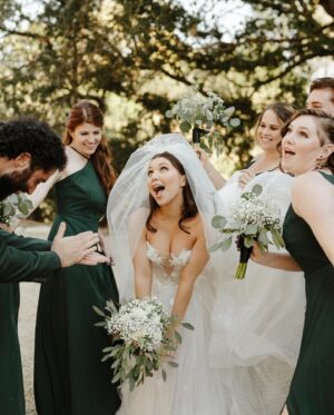 Samantha Hanratty Instagram - First Valentine’s Day as a wife♥️ this was literally the best day of my life! The love that surrounded @ccdeanda and I was a gift like no other! Happy Valentine’s Day loves🥰